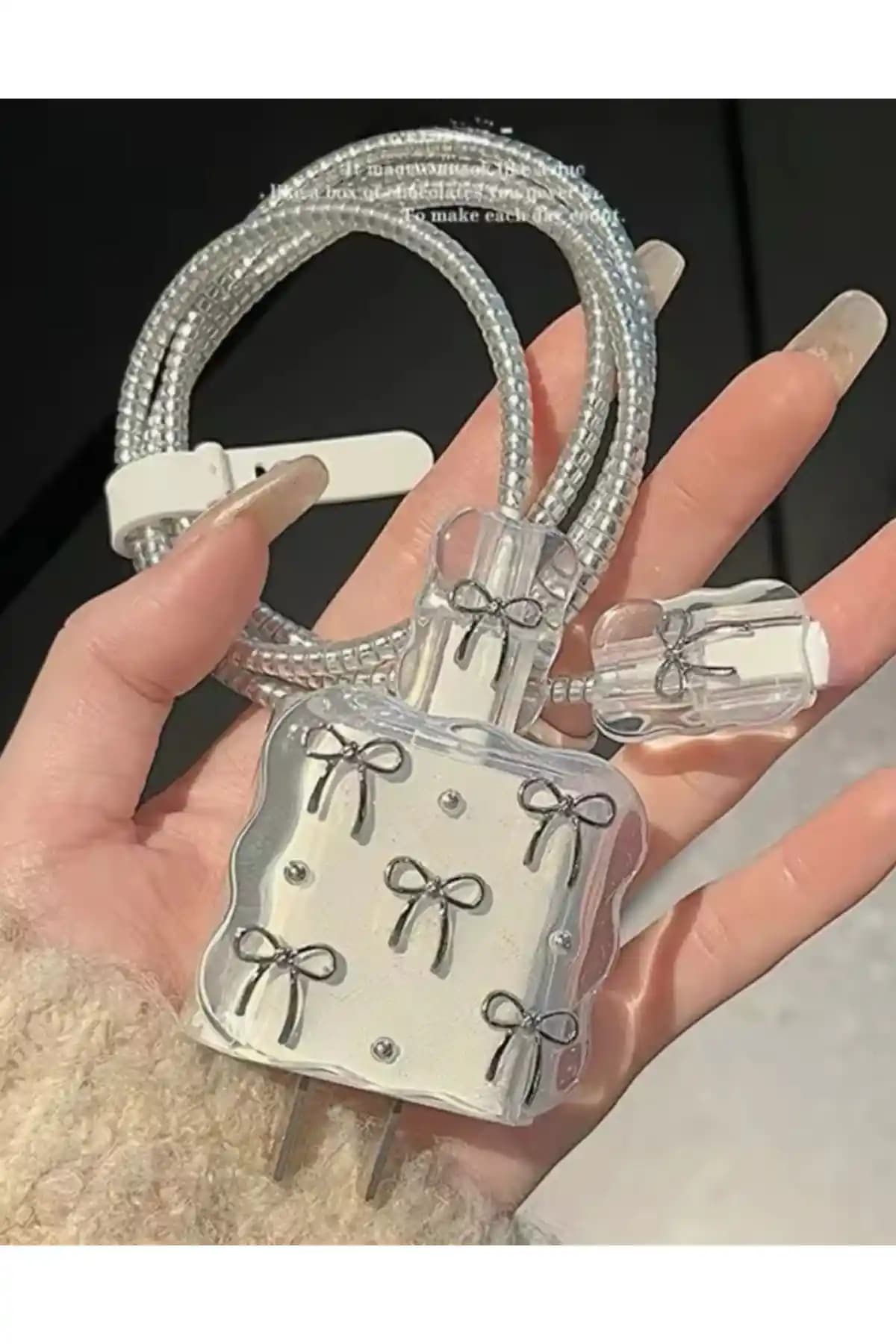 Go Aksesuar iPhone 18/20 W Uyumlu Şarj Koruma Seti Şık ve Dayanıklı Tasarım