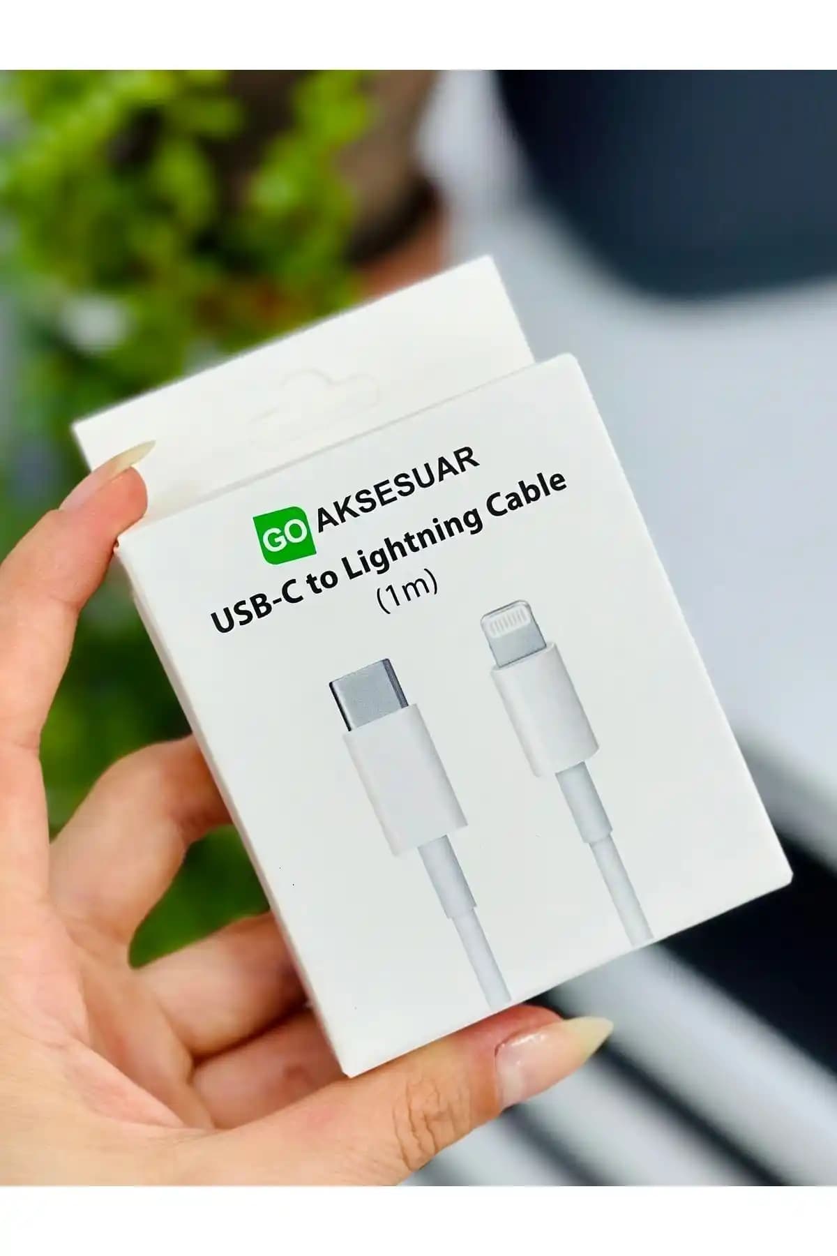 Go Aksesuar iPhone Type-C to Lightning 20W Hızlı Şarj Kablosu ile Hızlı ve Güvenilir Şarj Deneyimi