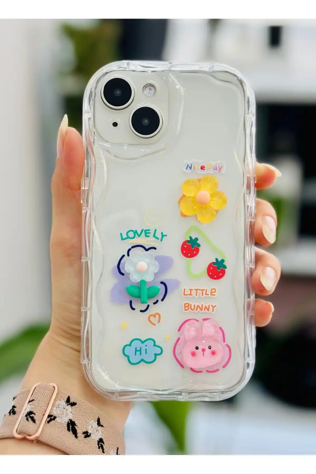 iPhone 13 ve 14 Uyumlu 3D Oyuncaklı Esnek Silikon Kılıf ile Telefonunuza Koruma ve Şıklık Katın