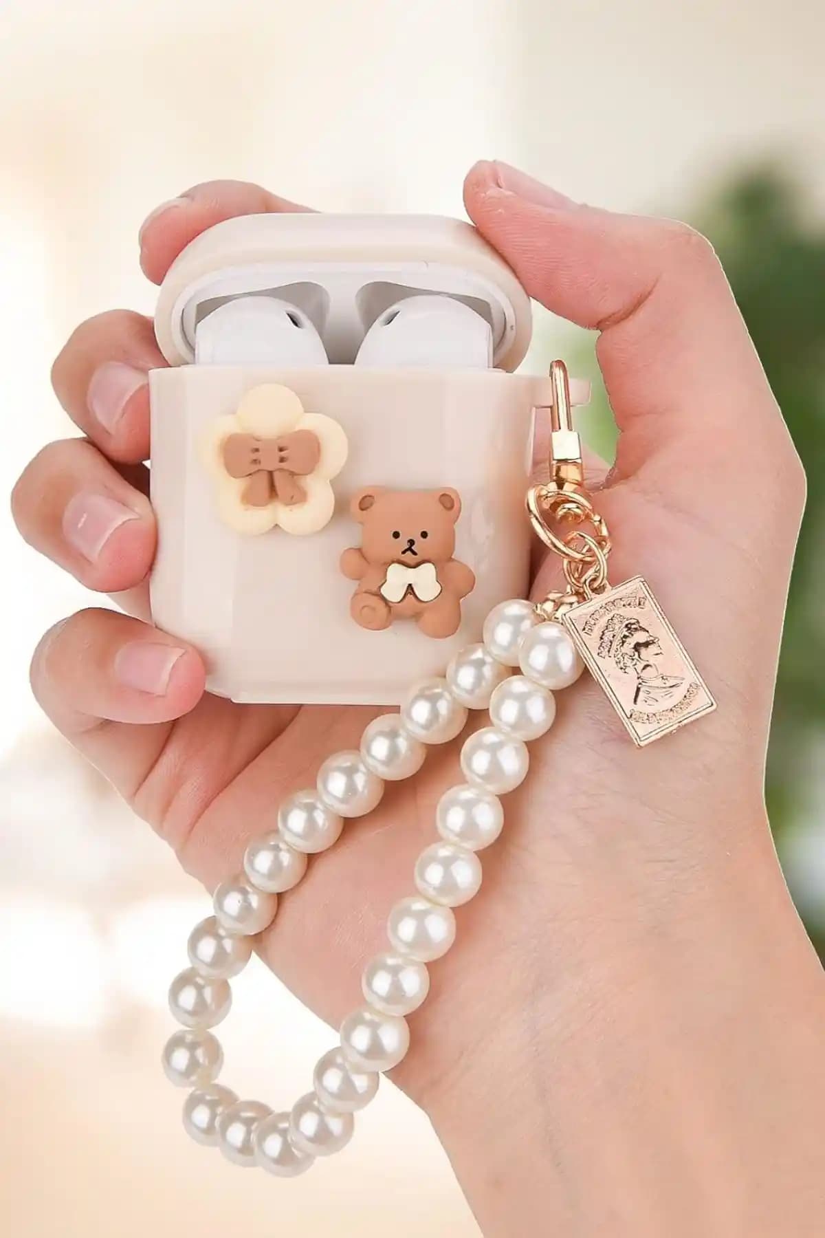 KVK PRİVACY AirPods 1 ve 2. Nesil Uyumlu Şık ve Dayanıklı Kulaklık Kılıfı