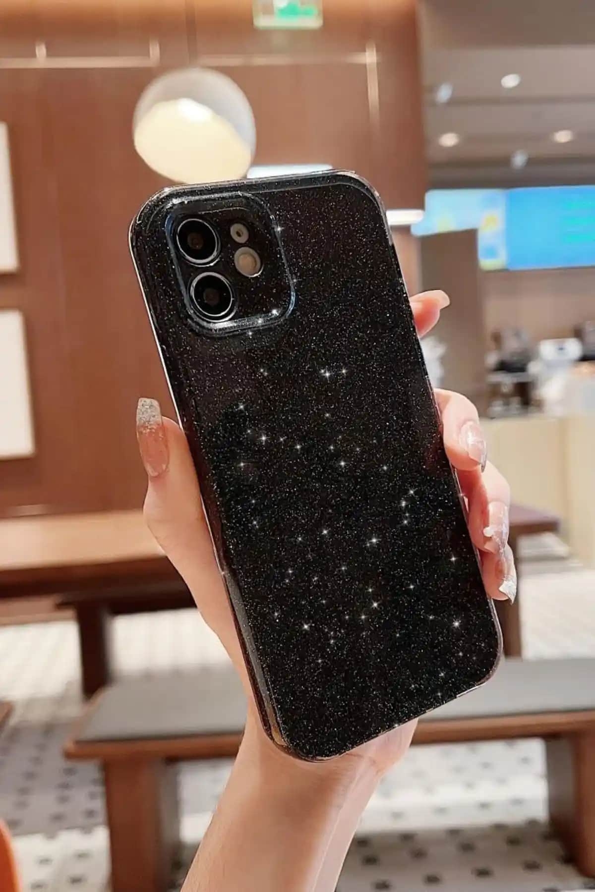 KVK PRİVACY iPhone 11 Uyumlu Parıltılı Silikon Kılıf Şıklık ve Koruma Bir Arada