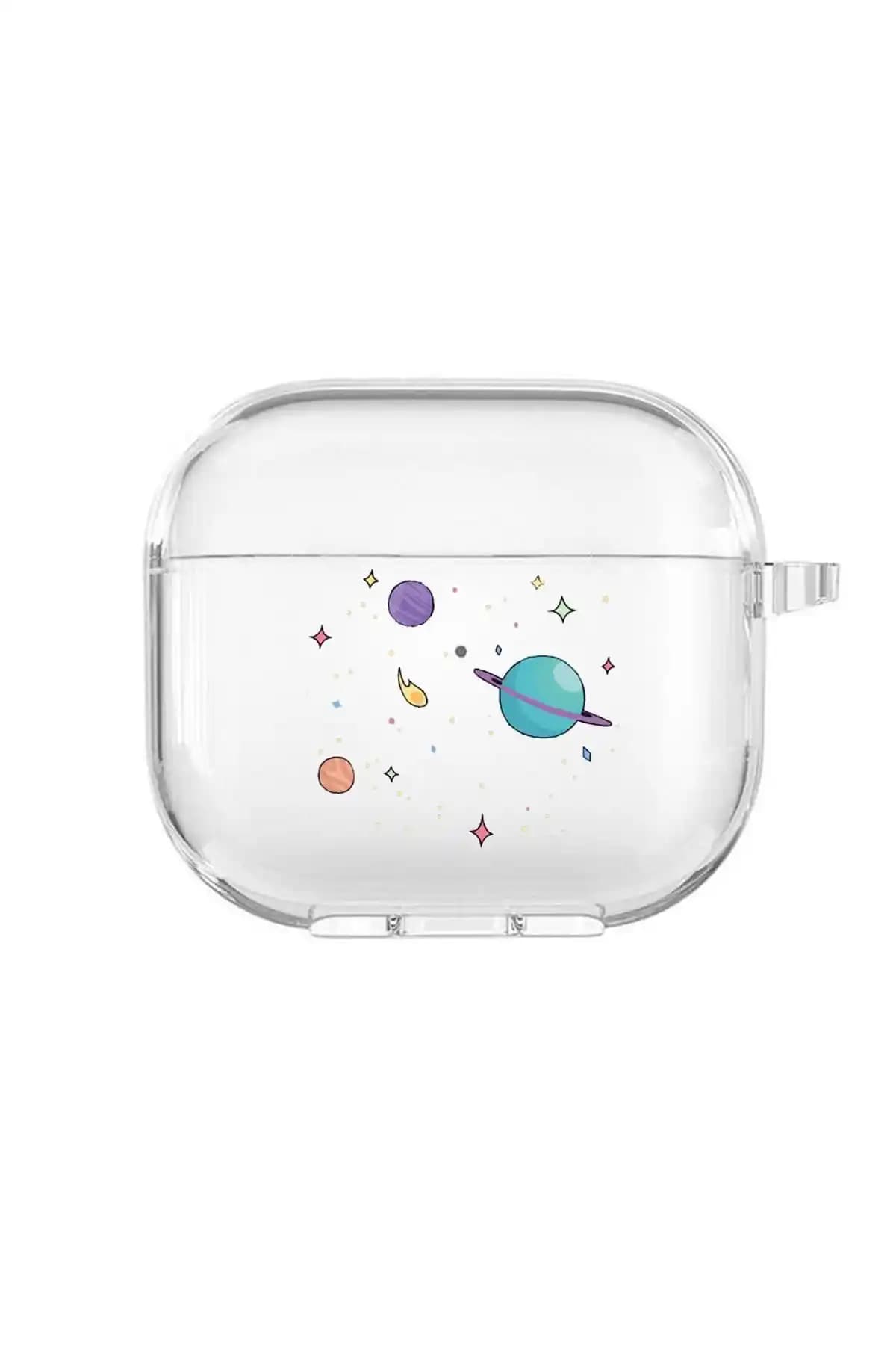 Mooodcase 3. Nesil Uyumlu Gezegenler Desenli Silikonlu Şeffaf Kılıf Ürün İncelemesi