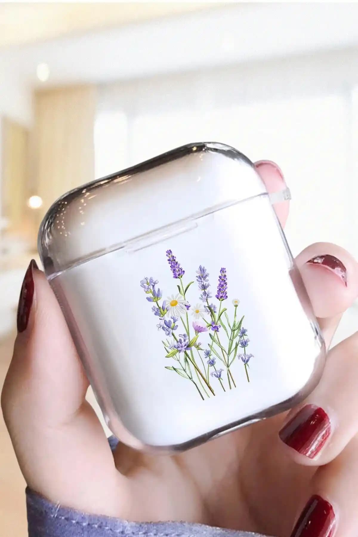 Mooodcase Lavanta Tasarımlı Şeffaf Uyumlu Kablosuz Kulaklık Kılıfı İnceleme ve Kullanıcı Yorumları