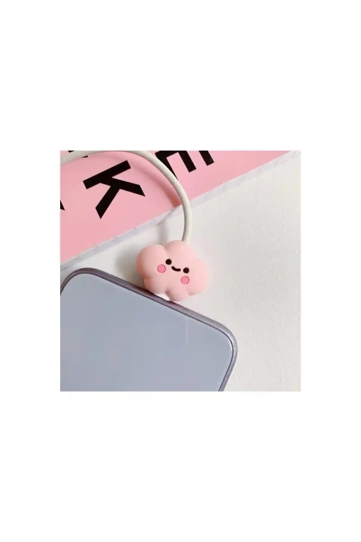 MY MÜRDÜM Sevimli Silikon Kablo Koruyucu: Dayanıklı ve Estetik Çözüm