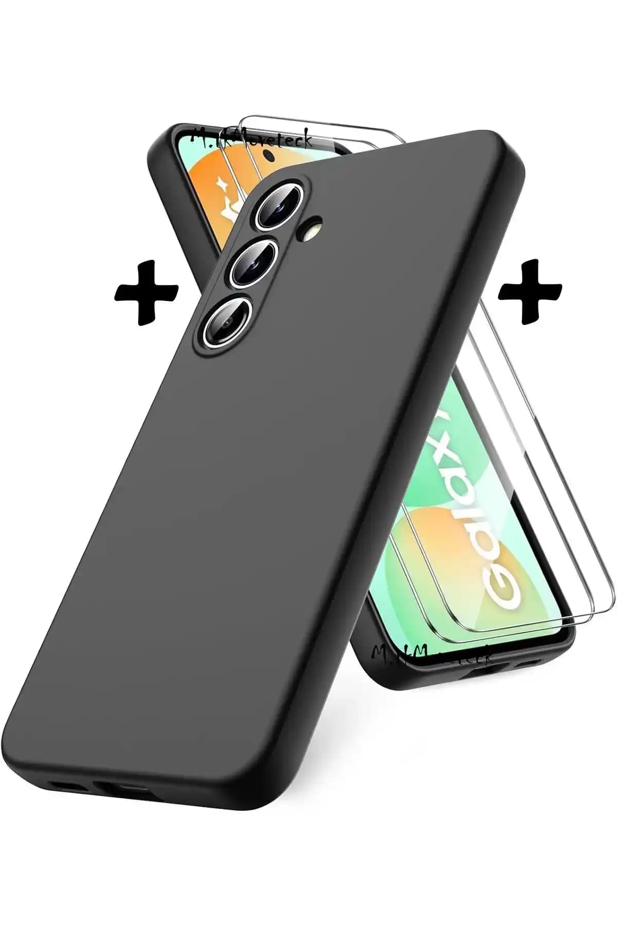 Samsung Galaxy S24 FE için M.TK Moveteck Kılıf ve Ekran Koruyucu Seti