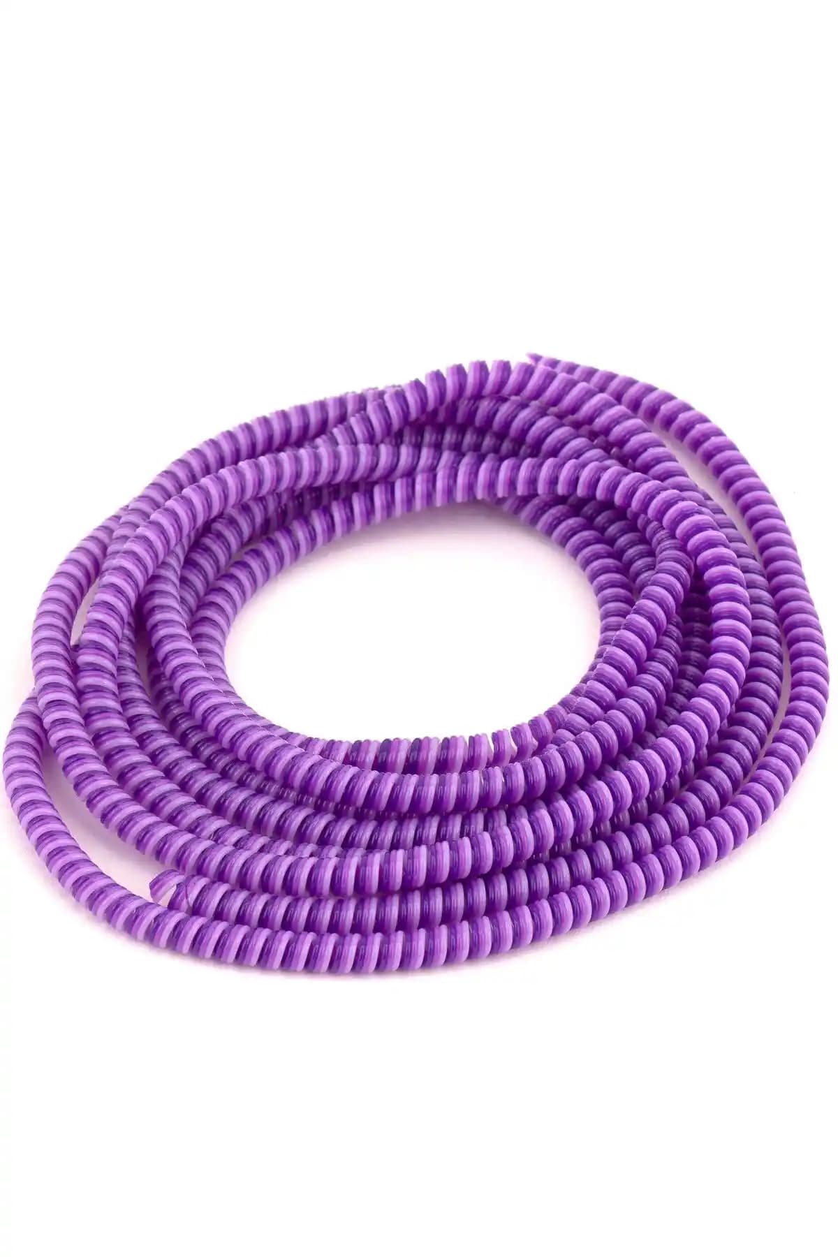 SPELT Mor Kablo Koruyucu Spiral Sarma Kılıfı: Dayanıklı ve Estetik Kablo Koruma Çözümü