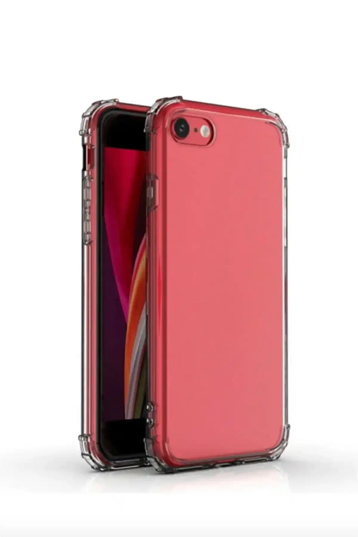 Tria Uyumlu Şeffaf Silikon Kılıf iPhone 7, 8 ve SE2020 için dayanıklı koruma