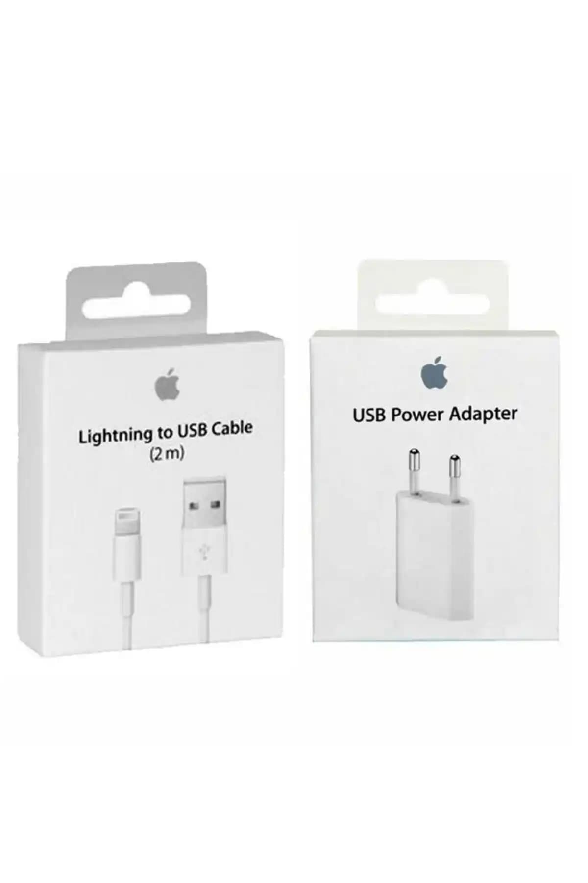 Apple iPhone Uyumlu Şarj Aleti ve Kablo Seti Güvenilir ve Garantili Ürün