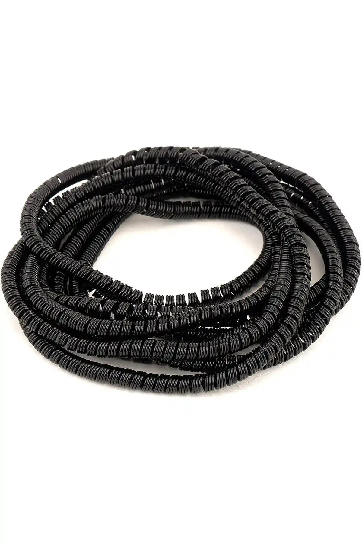 SPELT Siyah Spiral Kablo Koruyucu ile Kablolarınız Daha Dayanıklı ve Şık