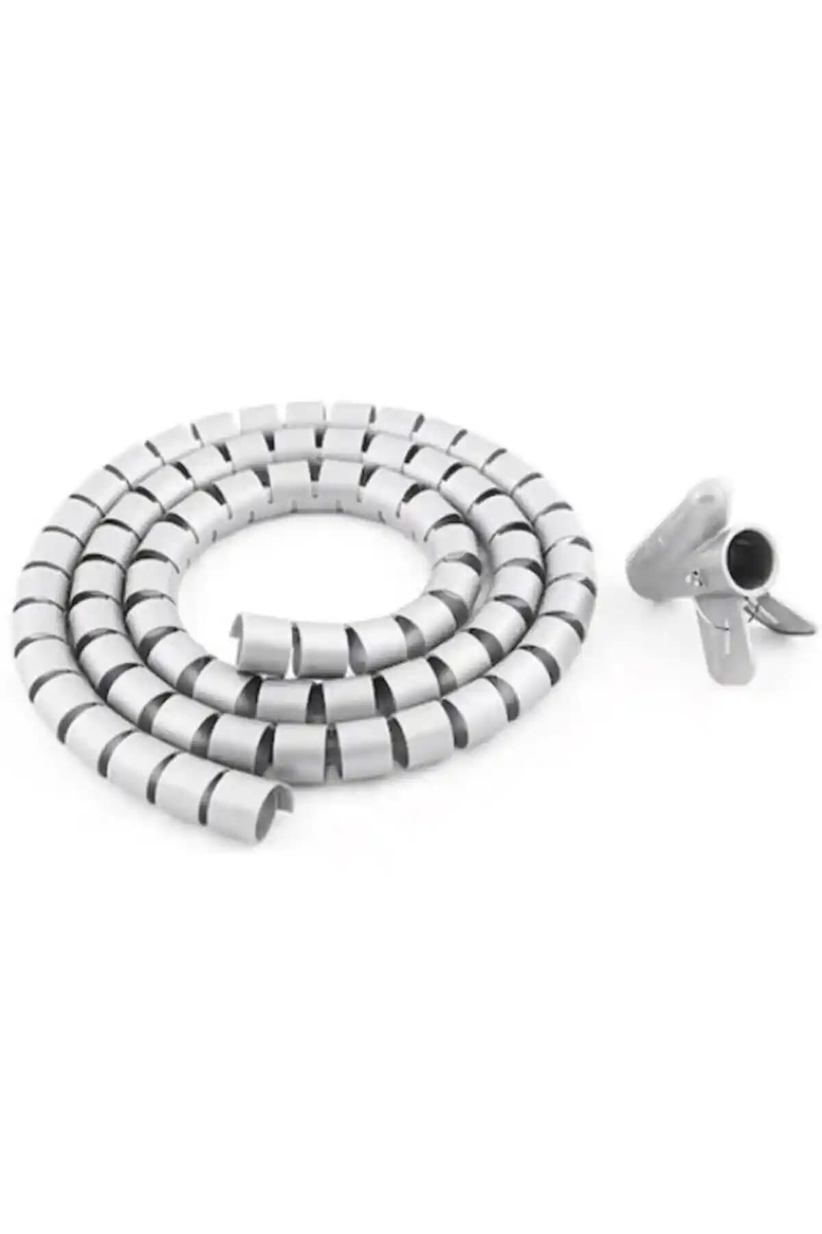 T18 Spiral Kablo Kanalı ile Kablo Düzenleme ve Estetik Çözüm Sunan Ürün