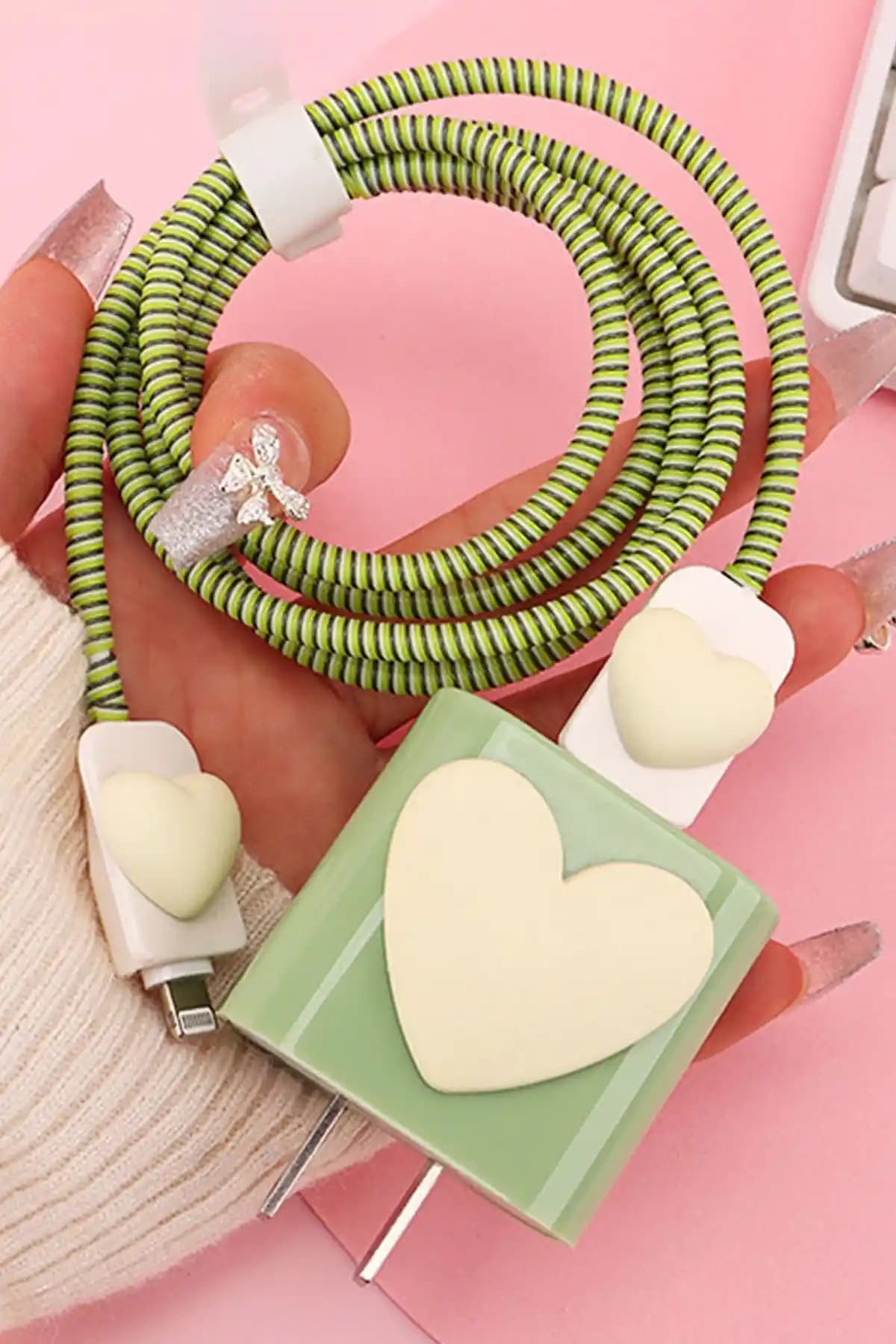 Wanna Protect iPhone 18-20W Uyumlu Şarj Kablosu ve Kılıf Seti Güç ve Koruma Bir Arada